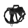 Escape-Proof Reflective Tactical Dog Harness for Medium to Large Breeds, Night Safety Design with Adjustable Features dog leash