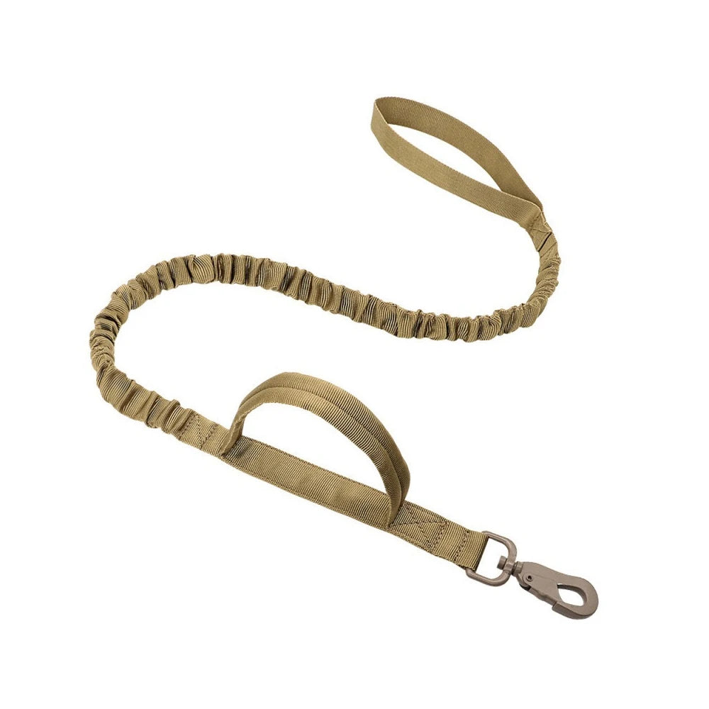 Adjustable Tactical Dog Collar Leash Harness for Medium Large Dogs Pet Accessories Durable Training Gear for German Shepherds