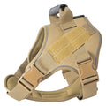 Heavy Duty Tactical Dog Harness for Large Dogs  No Pull Adjustable Pet Harness Reflective Service Training Easy Control Pet Vest
